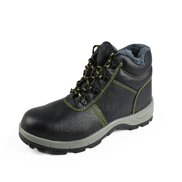 Cowhide Safety Boots Supplier - High Quality Men's Polyurethane Solid Sole Anti-Smash