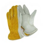 Cowhide Safety Gloves Factory - AB Grade Heavy Duty Leather Welding Heat Resistant