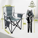 Camping Folding Chair Factory - Portable Backpack Hiking Park Leisure Beach Fishing Armrest