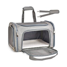 Travel Pet Carrier Supplier - Durable Lightweight Collapsible Airline Approved Soft Sided