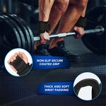 Lifting Hooks Supplier - 1 Pair Heavy Duty Wrist Straps Hand Grip Support Deadlifts