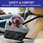 Dog Car Seat Factory - Collapsible Canvas Easy Clean Metal Frame Adjustable Straps