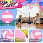 Indoor Volleyball Factory - Safe Quiet Kids Beginners Super Soft Fabric Light