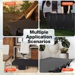 Portable Camping Cot Factory - Adults Folding Sleeping Carry Bag Wide Cot