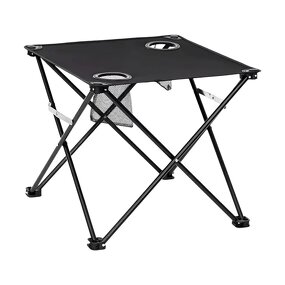 Camping Table Supplier - Picnic Sports Fishing Outdoor Small Folding with Cup Holders