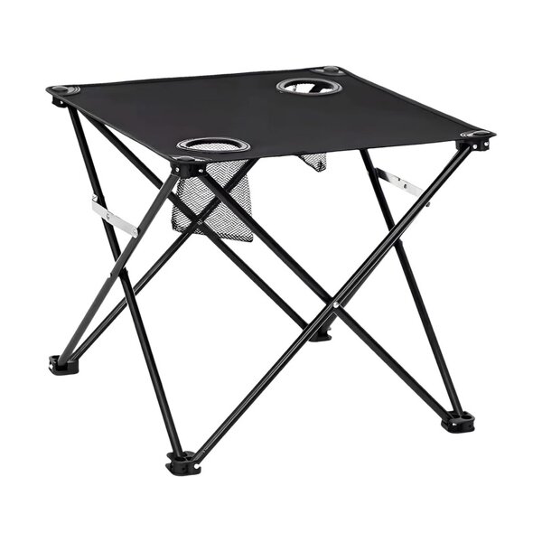 Camping Table Supplier - Picnic Sports Fishing Outdoor Small Folding with Cup Holders