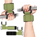Lifting Hooks Supplier - Heavy Duty Gym Wrist Strap Hook for Deadlifts Pull-Ups