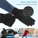 Touch Screen Winter Gloves Factory - Black Men Women Non Slip Thermal Smart Phone Driving