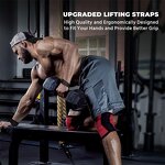 Weightlifting Straps Factory - Deadlift Straps Padded Neoprene Gym Workout Training