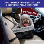Dog Car Seat Factory - Collapsible Canvas Easy Clean Metal Frame Adjustable Straps