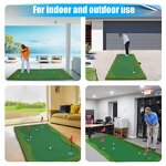 Golf Putting Mat Manufacturer - Green Long Challenging Putter Training Indoor Outdoor