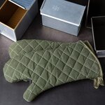 Food Grade Oven Mitts Manufacturer - Update Long Cotton Lining Household Heat Resistant Baking