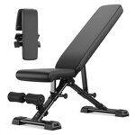 Foldable Weight Bench Supplier - Workout Extended Backrest Press Strength Training
