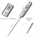 Kitchen Thermometer Factory - Long Probe BBQ Grill Smoker Oil Milk Yogurt Instant Read