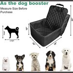 Pet Seat Cover Supplier - Pet Front Seat Black Cover Cars SUV Waterproof Dog