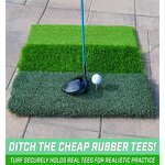 Golf Practice Mat Factory - Larger Size Indoor Outdoor Swing Chipping Foldable Heavy-Duty