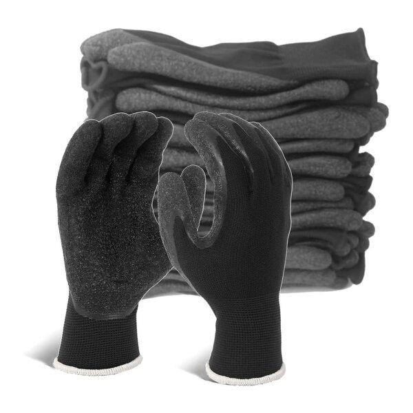 Safety Work Gloves Factory - General Multi Use Construction Warehouse Gardening 12 Pairs