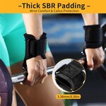 Weight Lifting Hooks Factory - 1 Pair Wrist Strap Hook for Deadlifts Grip Weightlifting