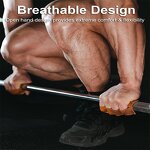 Weight Lifting Gloves Factory - Lifting Grips Gym Glove Weightlifting Deadlifts Leather