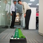 Golf Practice Equipment Manufacturer - Auto Ball Return System Home Office Backyard Mat