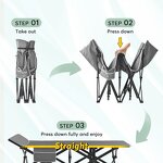 Portable Sleeping Bed Supplier - Adult Side Indoor Outdoor Office Travel Cot