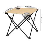 Waterproof Folding Table Factory - Outdoor Lawn Picnic Fishing Friends Reunion Sports