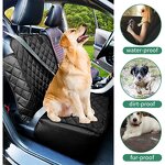 Pet Seat Cover Supplier - Pet Front Seat Black Cover Cars SUV Waterproof Dog