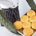 Food Grade Oven Mitts Manufacturer - Update Long Cotton Lining Household Heat Resistant Baking