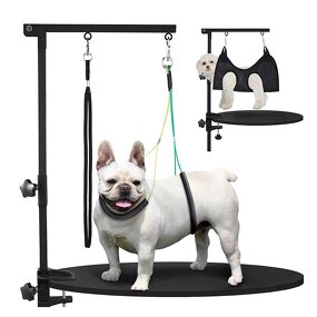 Dog Grooming Clamp Supplier - Ideal for Small Medium Pets Adjustable Table Arm Hammock