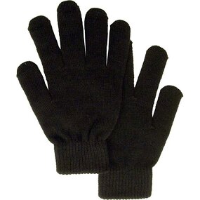 Knitted Winter Gloves Factory - Classic Solid Color Unisex Cheap Warm Acrylic One Size