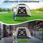 Golf Net Practice Mat Supplier - Outdoor Indoor Driving Chipping Training Swing Golfer