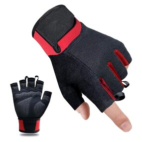 Wrist Guards Supplier - Non Slip Breathable Gym Training Weightlifting Dumbbell Half Finger