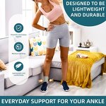 Foot Sleeves Supplier - Light Elastic Soft Knitting Basketball Ankle Support