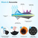 Touch Screen Winter Gloves Factory - Black Men Women Non Slip Thermal Smart Phone Driving