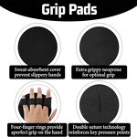 Pull up Gloves Supplier - 1 Pair Lifting Gloves Non Slip Weightlifting Powerlifting Fitness