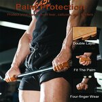 Weight Lifting Gloves Factory - Lifting Grips Gym Glove Weightlifting Deadlifts Leather