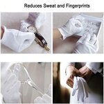 Cotton Gloves Manufacturer - White Eczema Dry Hands Breathable Moisturizing Soft Stretchy