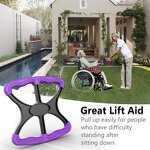 Standing Aid Bar Supplier - Lift Assists Handicap Bar with None Slip Handles