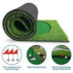 Golf Putting Mat Manufacturer - Green Long Challenging Putter Training Indoor Outdoor
