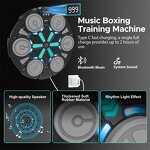 Music Boxing Machine Factory - Kids Adults Wall Mounted Interactive Trainer