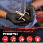 Nitrile Gloves Factory - Cooking Food Prep Mechanics Cleaning High Elastic Disposable