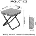 Portable Fishing Stool Supplier - Pocket Backpack Folding Camping Stools