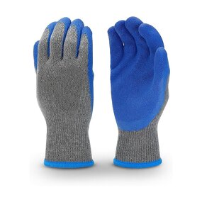 Rubber Work Gloves Supplier - Large Latex Double Coated Construction Gardening Heavy Duty