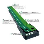 Golf Practice Equipment Manufacturer - Auto Ball Return System Home Office Backyard Mat