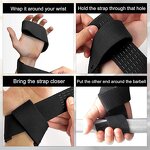 Lifting Grips Manufacturer - Extra Hand Support Gym Wrist Wraps Padded Anti-Skid