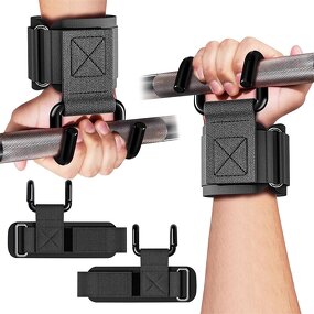 Weight Lifting Hooks Factory - 1 Pair Wrist Strap Hook for Deadlifts Grip Weightlifting