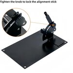 Golf Alignment Stick Holder Factory - Swing Trainer Plate Portable Aid Adjustable Angle