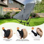 Backpacking Chair Supplier - Portable Folding Beach Camping Chair