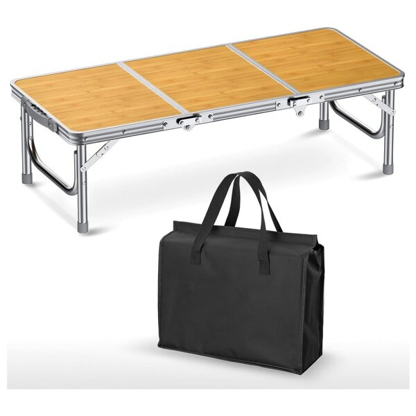 Portable Camping Table Factory - Handle Lightweight Beach Party Picnic Thicker with Bag