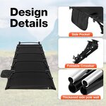 Portable Camping Cot Factory - Adults Folding Sleeping Carry Bag Wide Cot